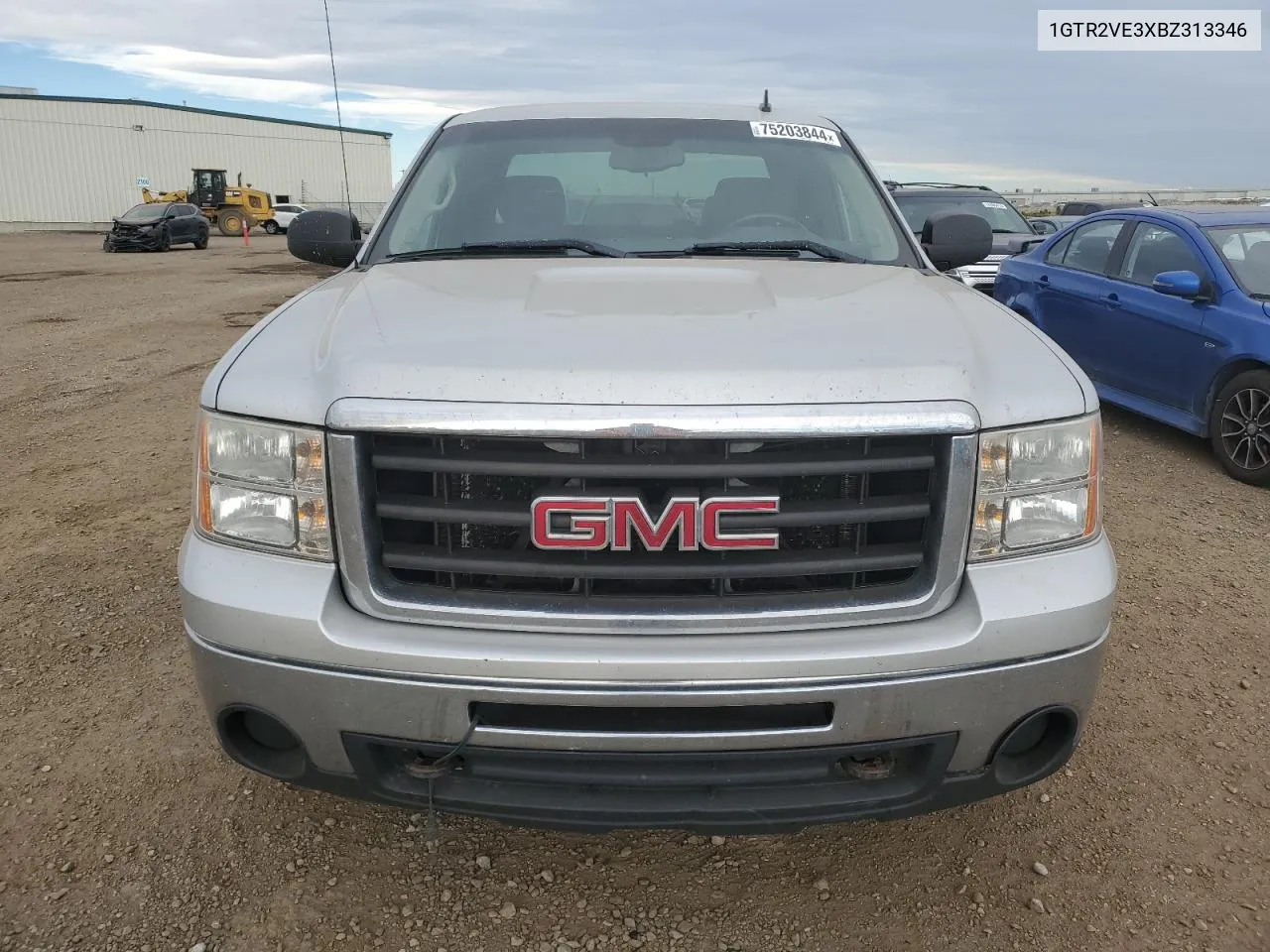 2011 GMC Sierra K1500 Sle VIN: 1GTR2VE3XBZ313346 Lot: 75203844