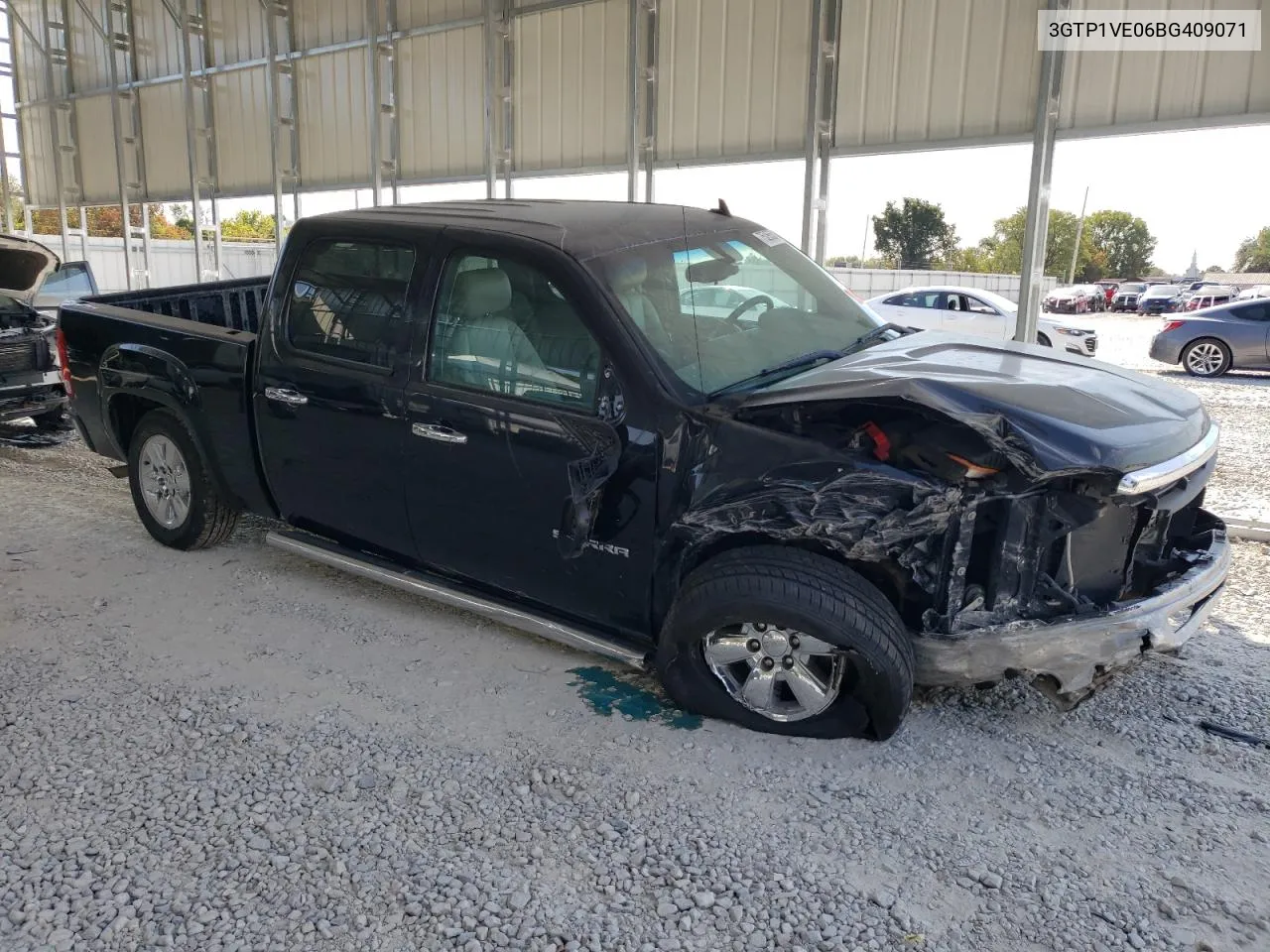 2011 GMC Sierra C1500 Sle VIN: 3GTP1VE06BG409071 Lot: 75265314