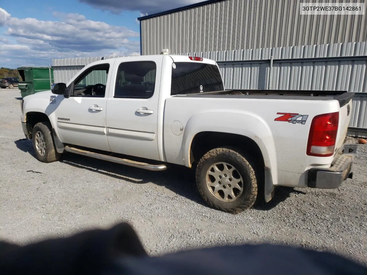 3GTP2WE37BG142861 2011 GMC Sierra K1500 Slt