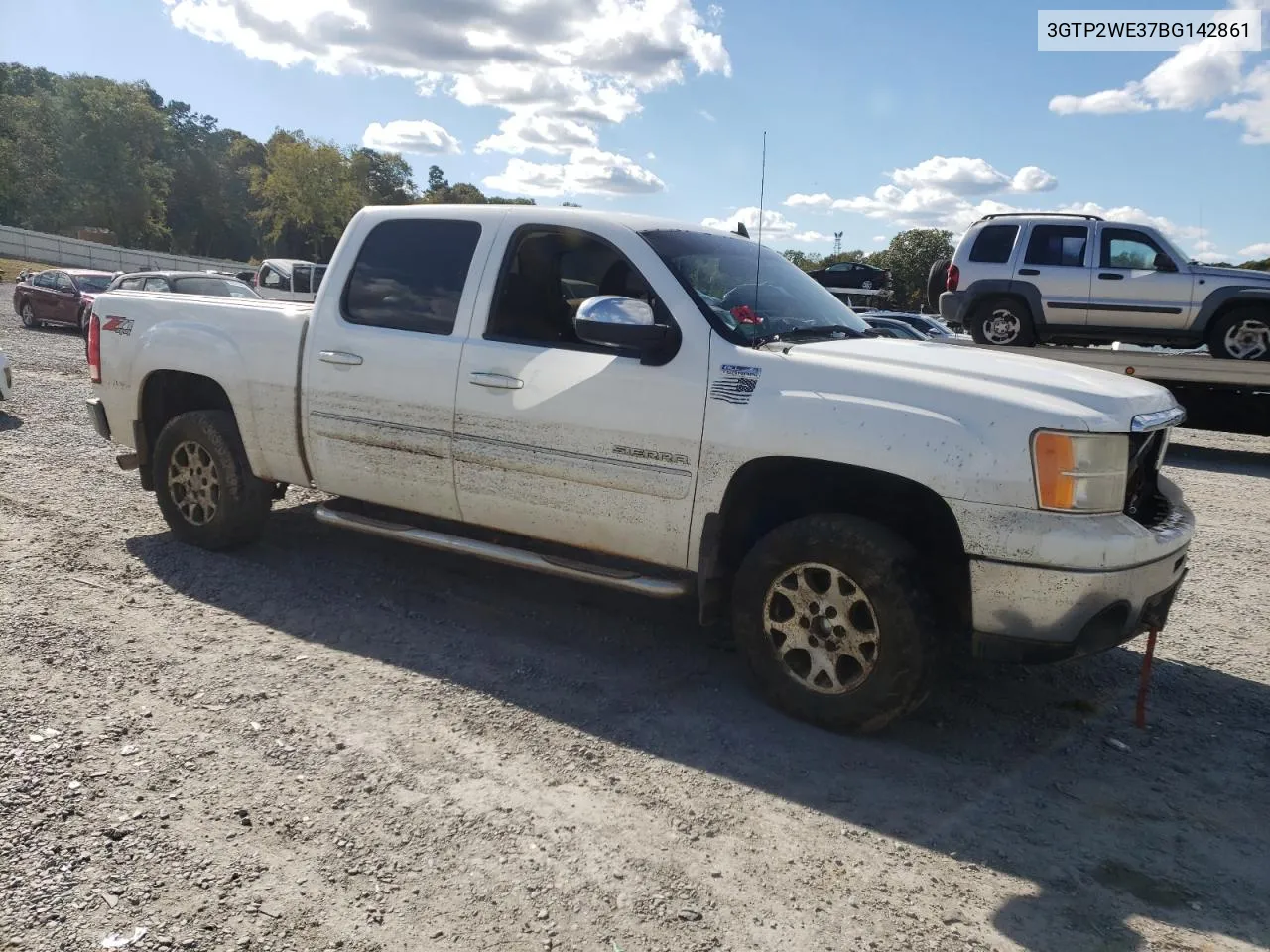 3GTP2WE37BG142861 2011 GMC Sierra K1500 Slt