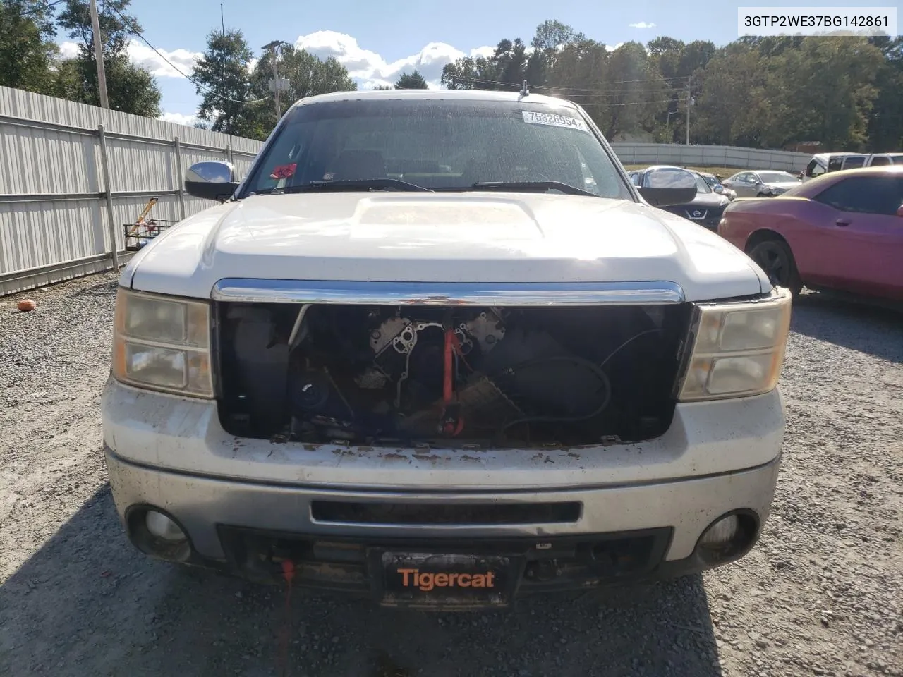 3GTP2WE37BG142861 2011 GMC Sierra K1500 Slt