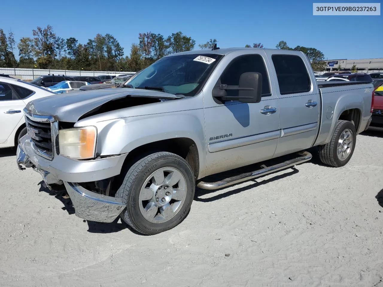 2011 GMC Sierra C1500 Sle VIN: 3GTP1VE09BG237263 Lot: 75675734