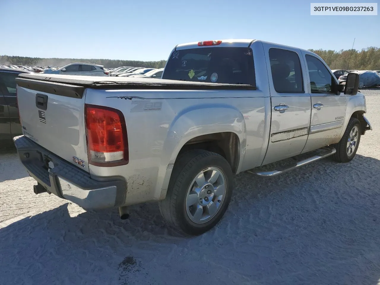 2011 GMC Sierra C1500 Sle VIN: 3GTP1VE09BG237263 Lot: 75675734