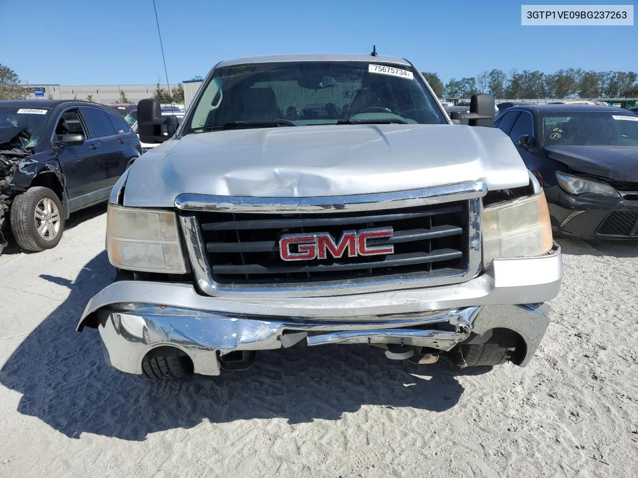 2011 GMC Sierra C1500 Sle VIN: 3GTP1VE09BG237263 Lot: 75675734