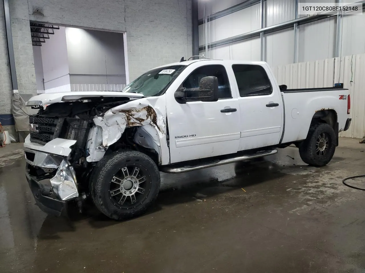 1GT120C80BF152148 2011 GMC Sierra K2500 Sle