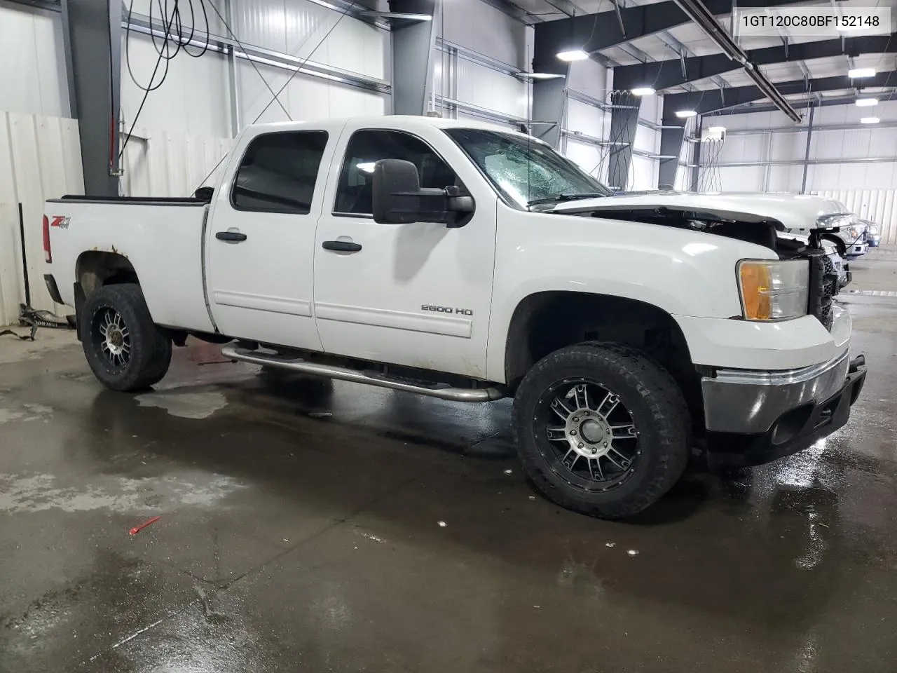 2011 GMC Sierra K2500 Sle VIN: 1GT120C80BF152148 Lot: 75764754