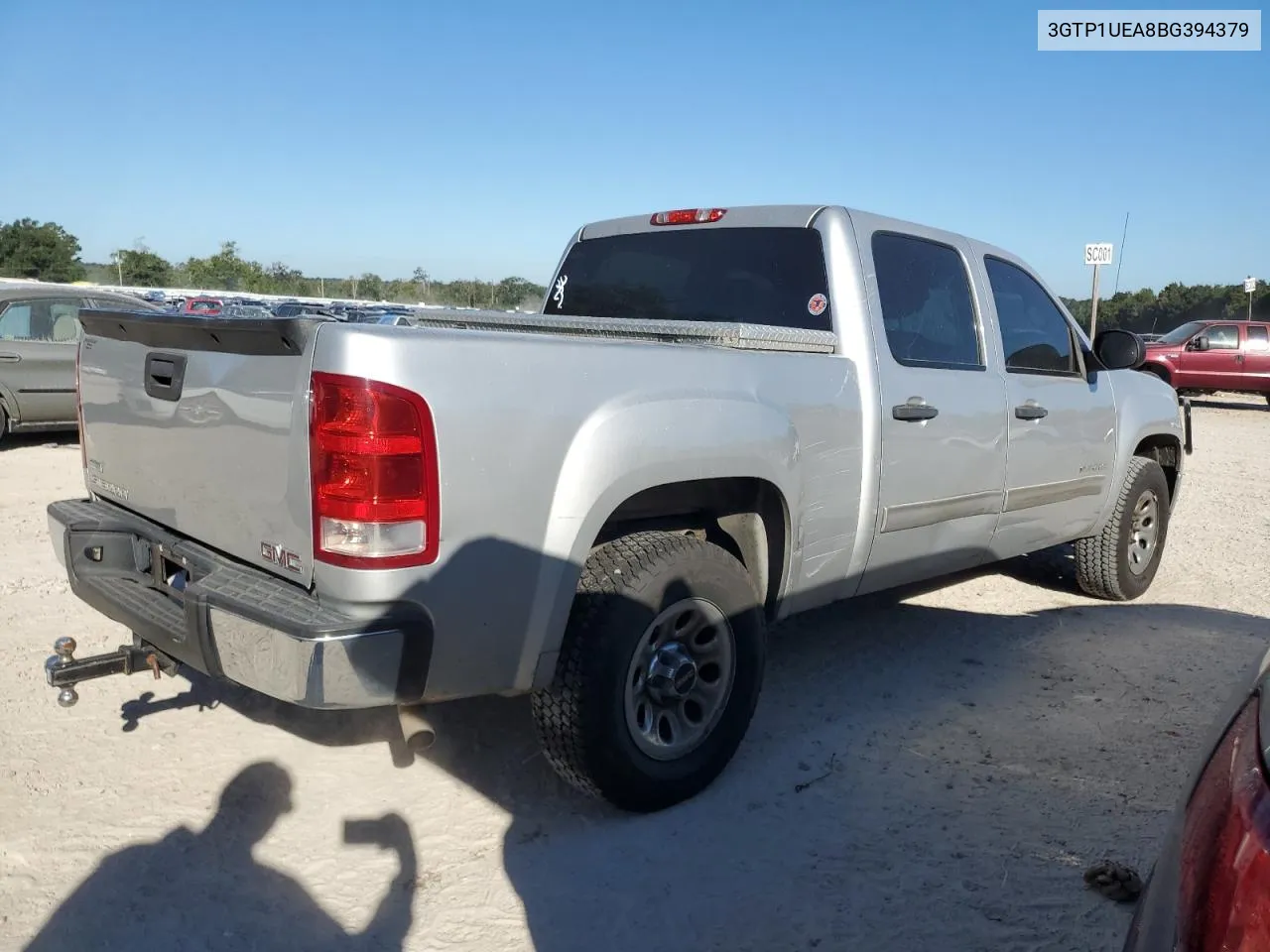 3GTP1UEA8BG394379 2011 GMC Sierra C1500 Sl