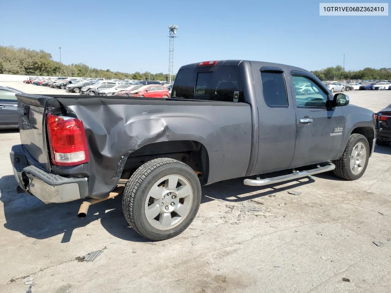 1GTR1VE06BZ362410 2011 GMC Sierra C1500 Sle