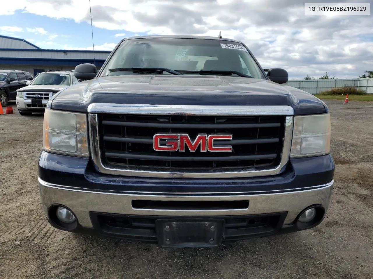 2011 GMC Sierra C1500 Sle VIN: 1GTR1VE05BZ196929 Lot: 76037654