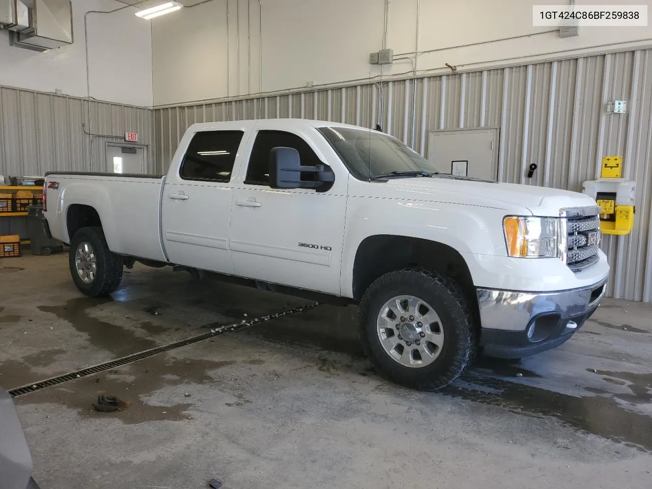 2011 GMC Sierra K3500 Slt VIN: 1GT424C86BF259838 Lot: 76116974