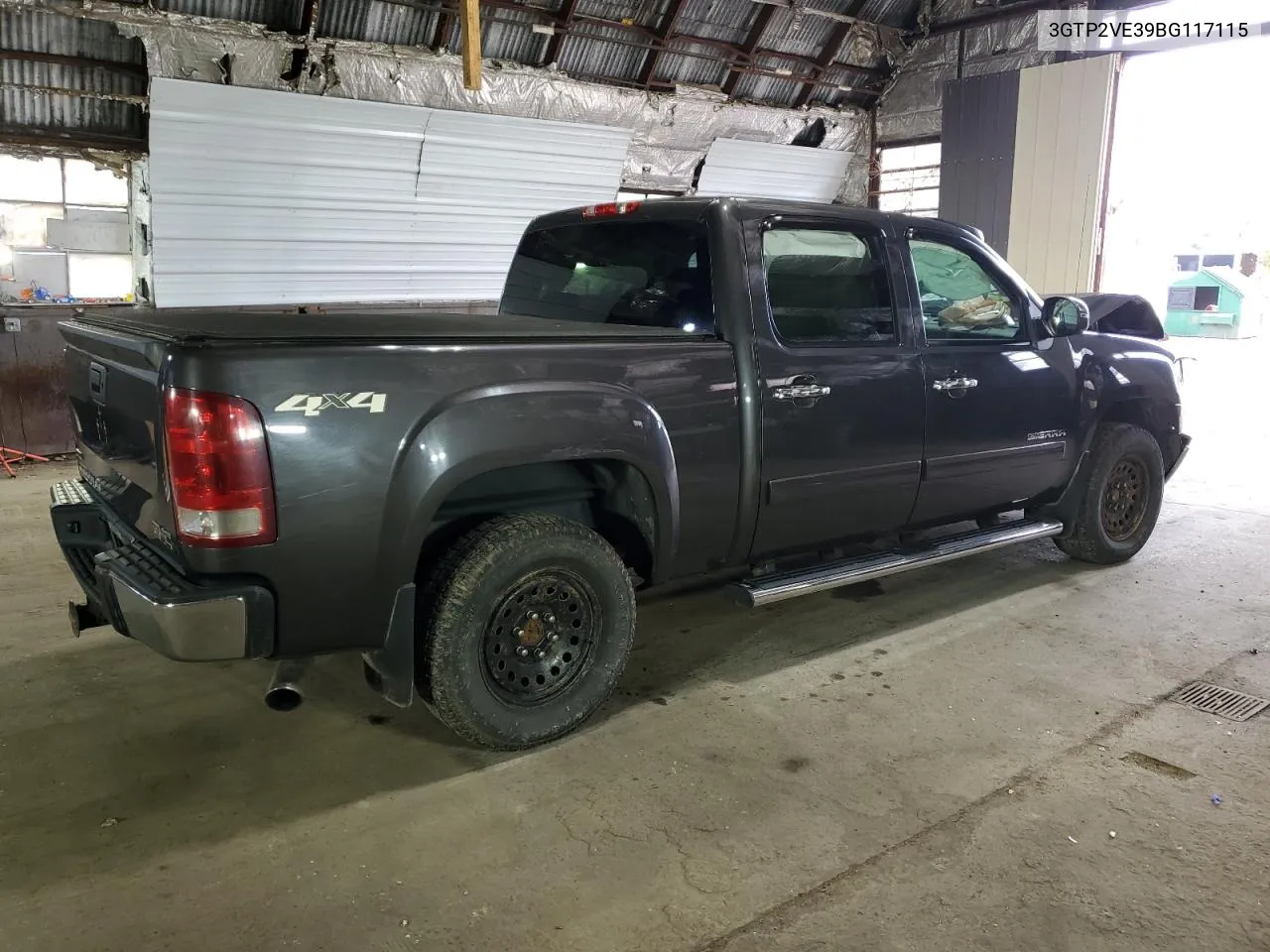 3GTP2VE39BG117115 2011 GMC Sierra K1500 Sle