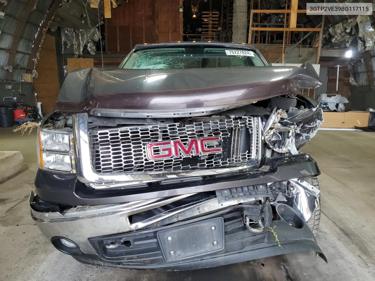 3GTP2VE39BG117115 2011 GMC Sierra K1500 Sle