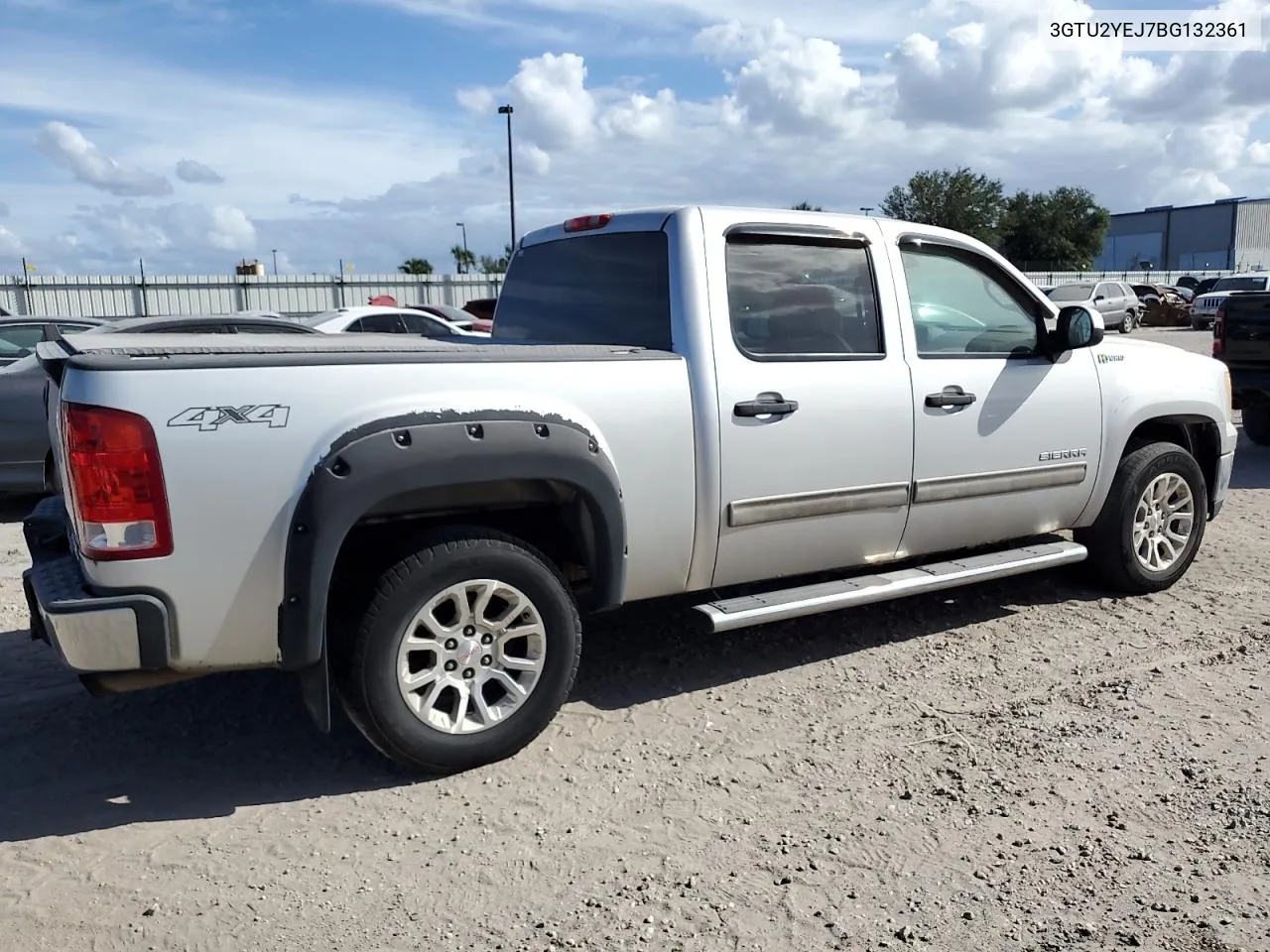 2011 GMC Sierra K1500 Hybrid VIN: 3GTU2YEJ7BG132361 Lot: 77036594