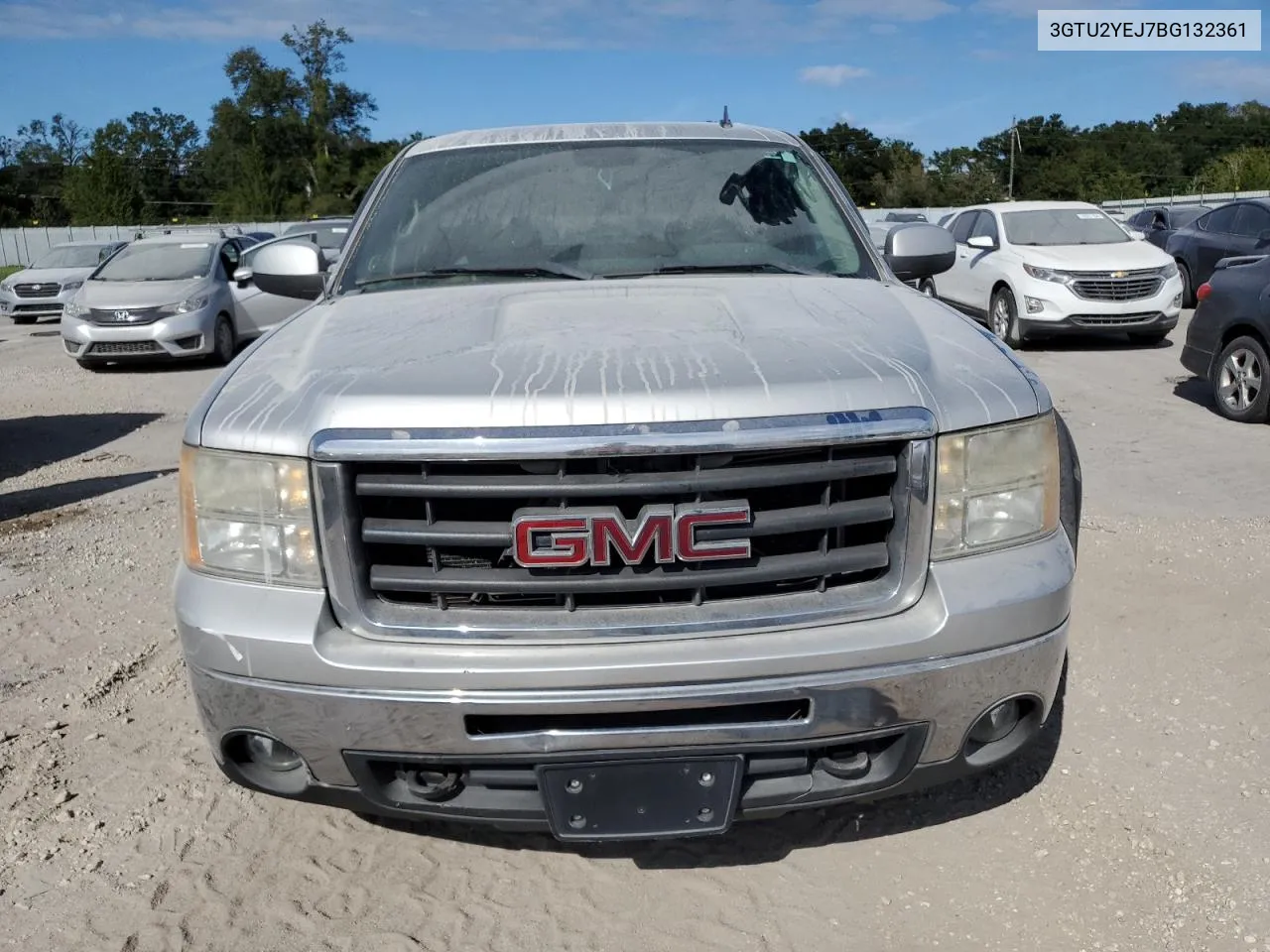 2011 GMC Sierra K1500 Hybrid VIN: 3GTU2YEJ7BG132361 Lot: 77036594