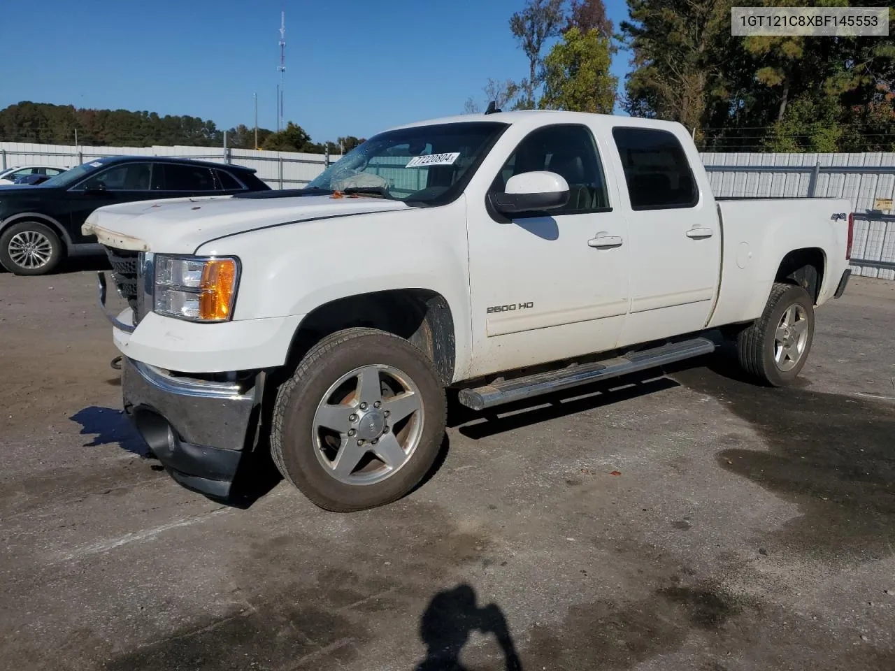 2011 GMC Sierra K2500 Slt VIN: 1GT121C8XBF145553 Lot: 77220804