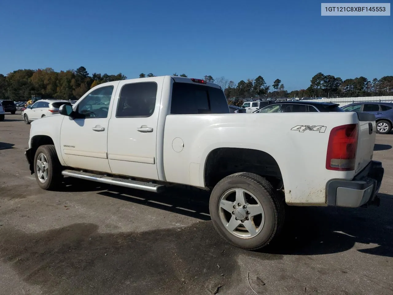 2011 GMC Sierra K2500 Slt VIN: 1GT121C8XBF145553 Lot: 77220804