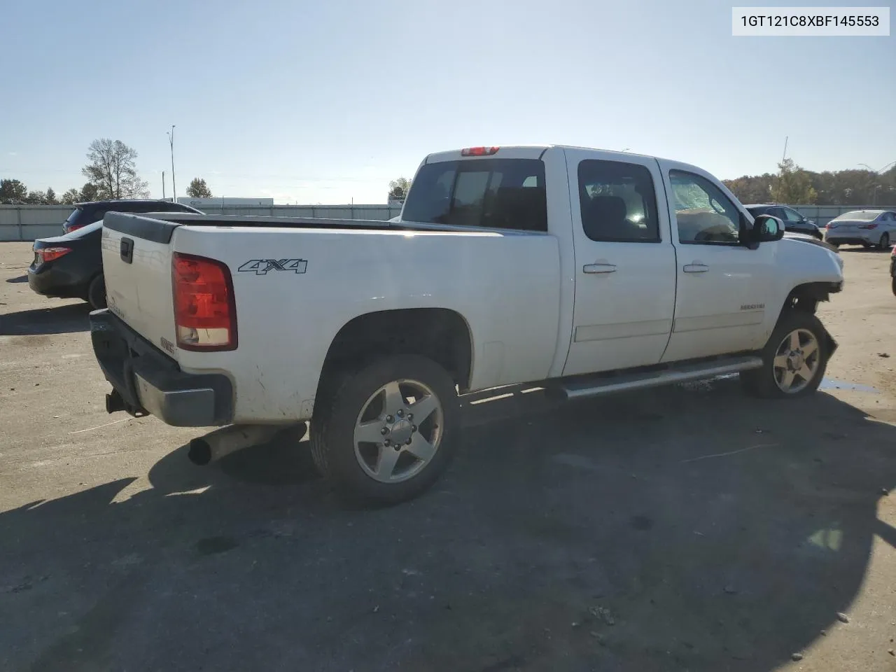 2011 GMC Sierra K2500 Slt VIN: 1GT121C8XBF145553 Lot: 77220804