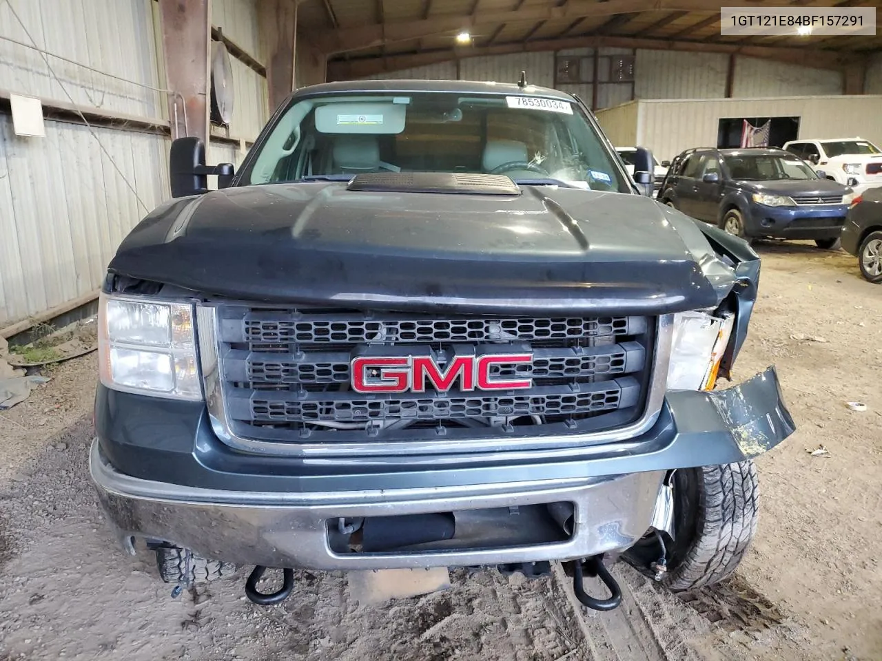 2011 GMC Sierra K2500 Slt VIN: 1GT121E84BF157291 Lot: 78530034