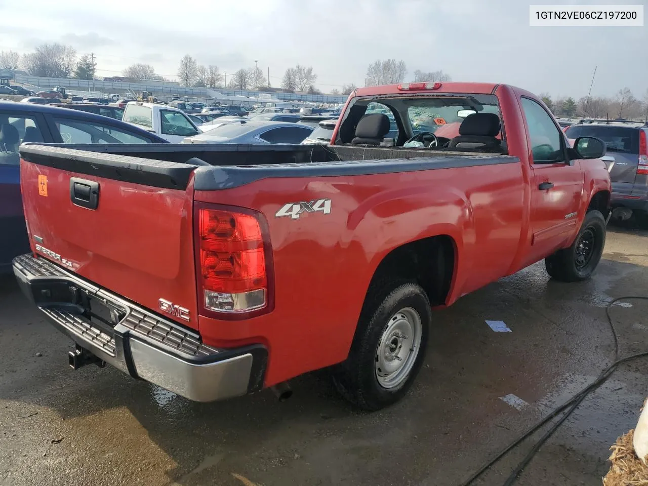 1GTN2VE06CZ197200 2012 GMC Sierra K1500 Sle