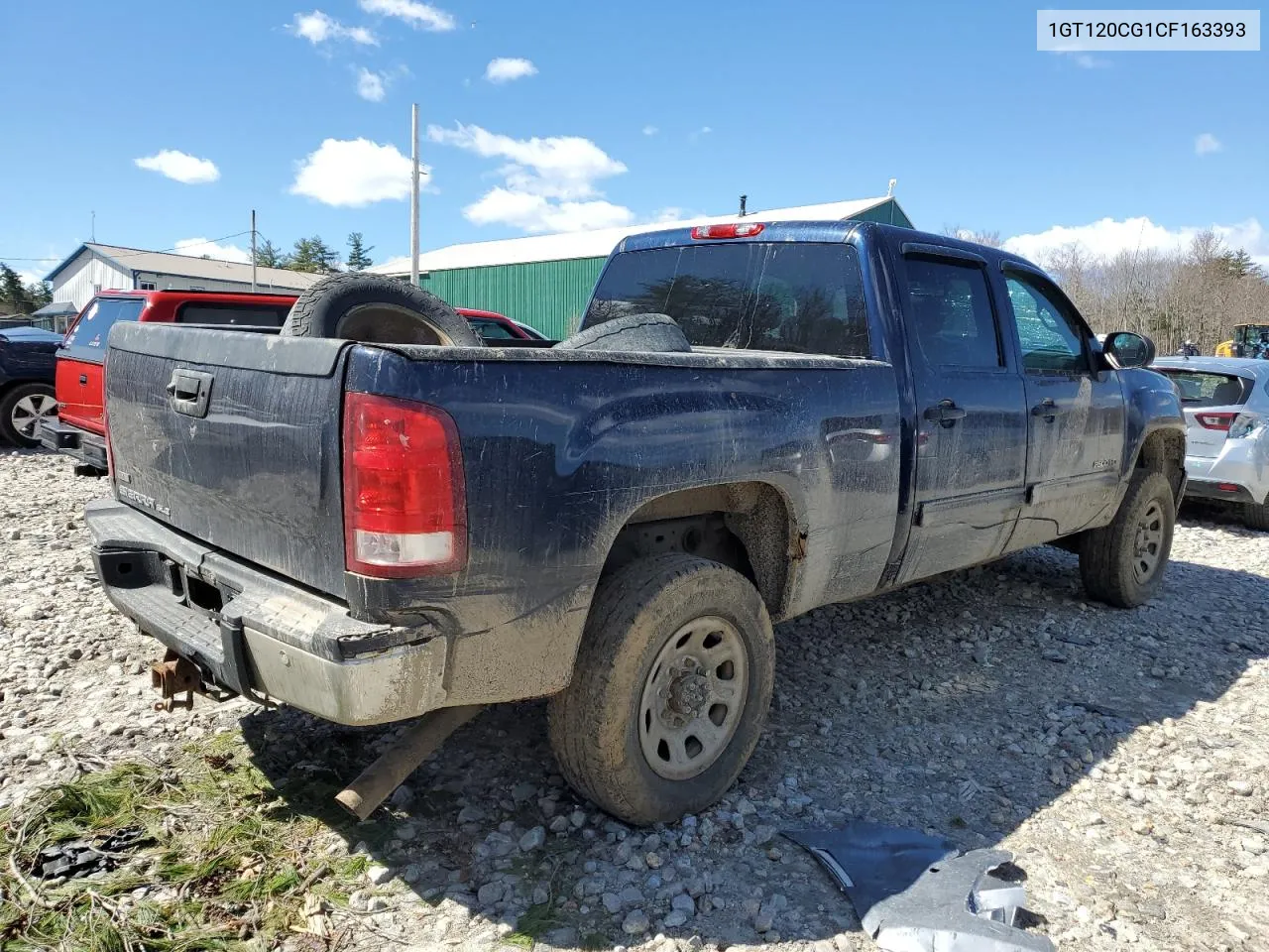 2012 GMC Sierra K2500 Sle VIN: 1GT120CG1CF163393 Lot: 50645964