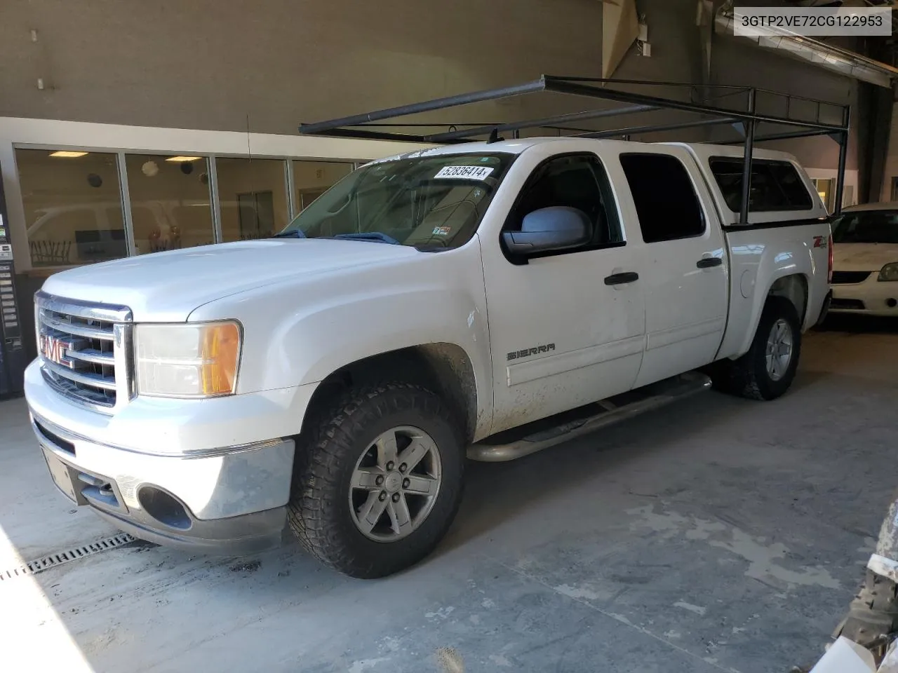 2012 GMC Sierra K1500 Sle VIN: 3GTP2VE72CG122953 Lot: 52836414