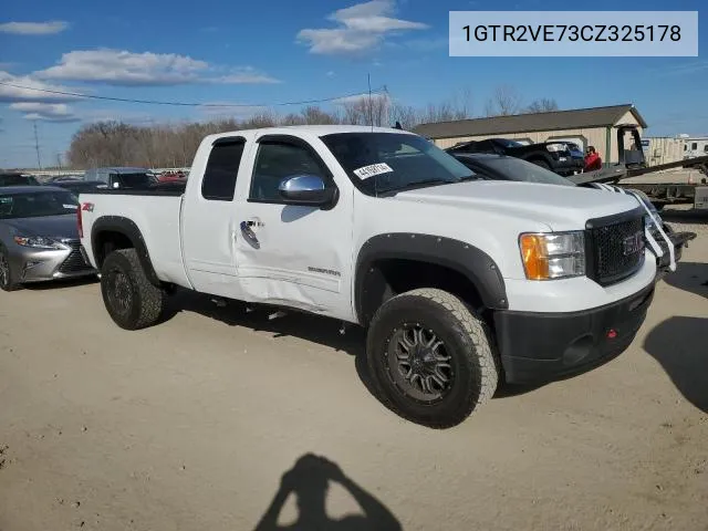 1GTR2VE73CZ325178 2012 GMC Sierra K1500 Sle