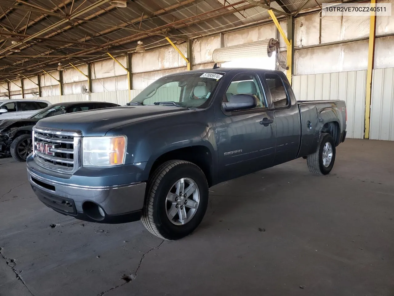 2012 GMC Sierra K1500 Sle VIN: 1GTR2VE70CZ240511 Lot: 57895974