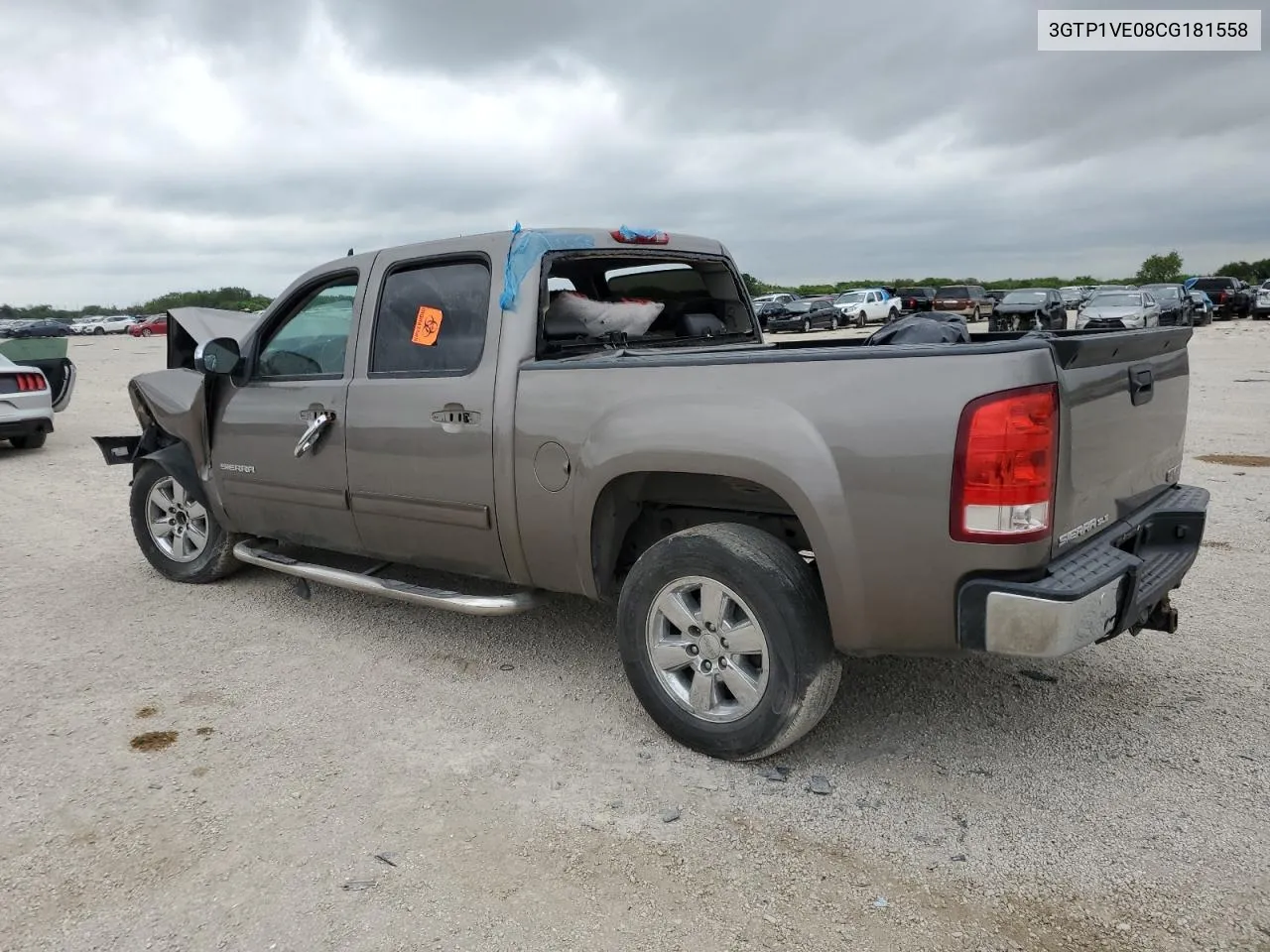 3GTP1VE08CG181558 2012 GMC Sierra C1500 Sle