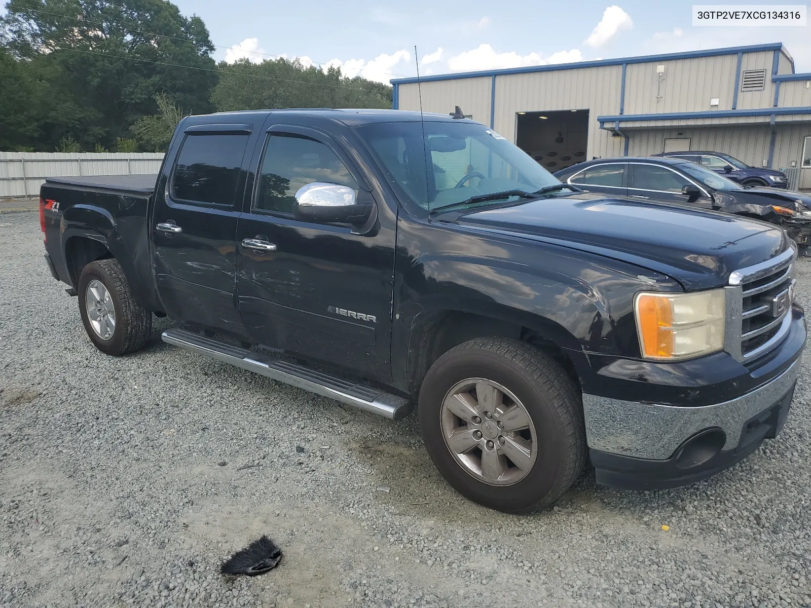 2012 GMC Sierra K1500 Sle VIN: 3GTP2VE7XCG134316 Lot: 63268274