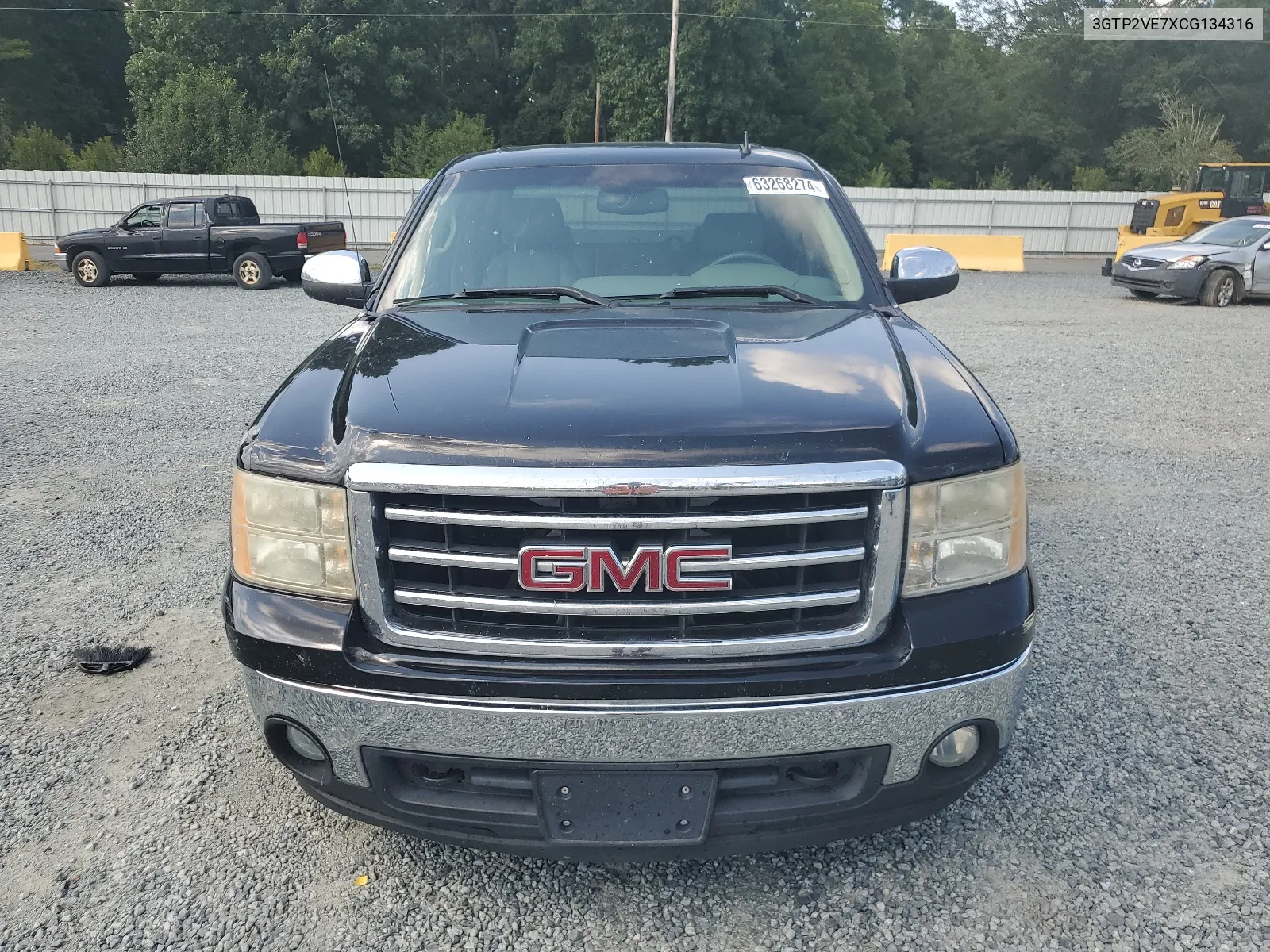 3GTP2VE7XCG134316 2012 GMC Sierra K1500 Sle