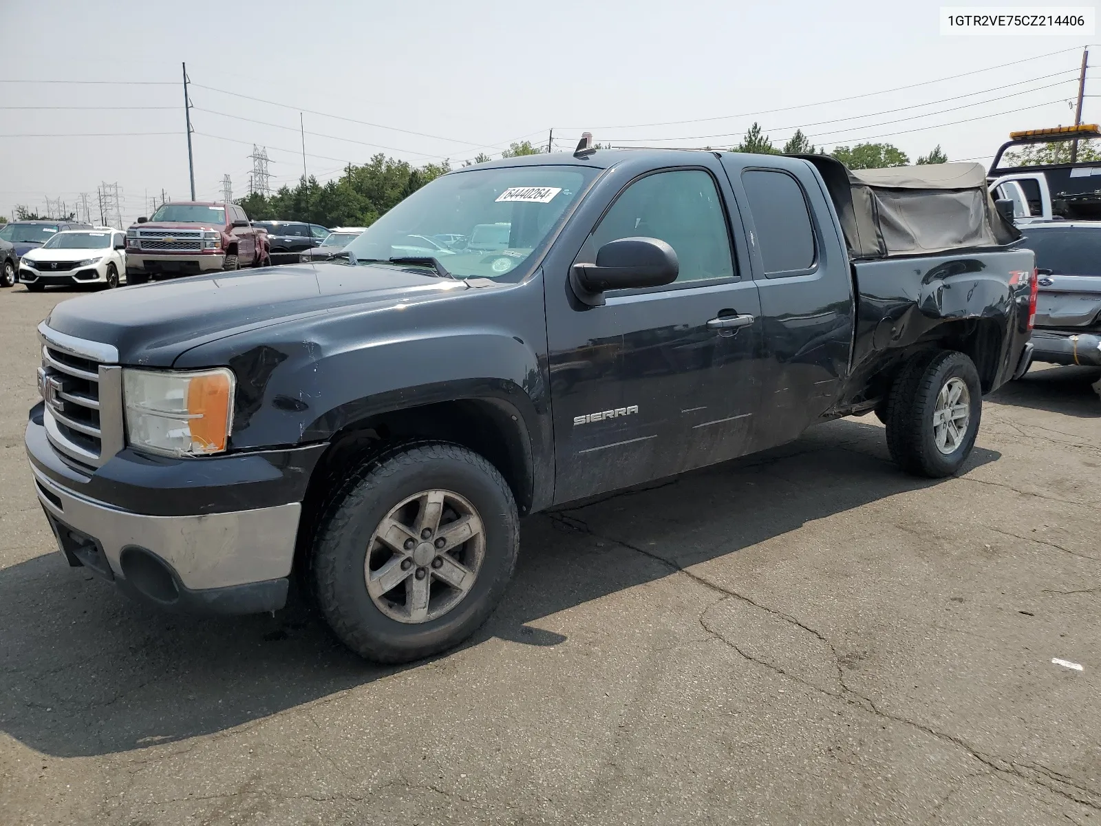 2012 GMC Sierra K1500 Sle VIN: 1GTR2VE75CZ214406 Lot: 64440264