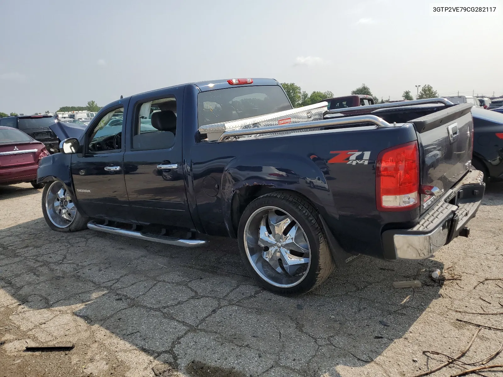 3GTP2VE79CG282117 2012 GMC Sierra K1500 Sle