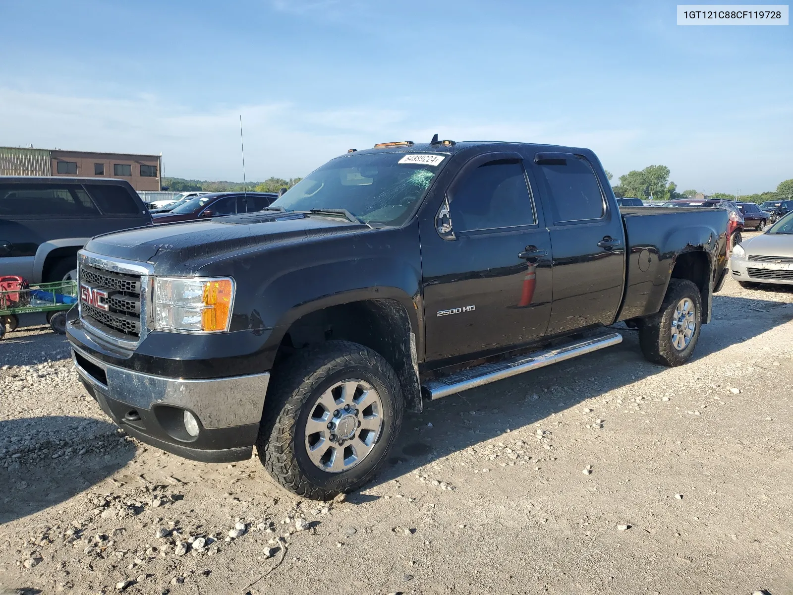 2012 GMC Sierra K2500 Slt VIN: 1GT121C88CF119728 Lot: 64889224