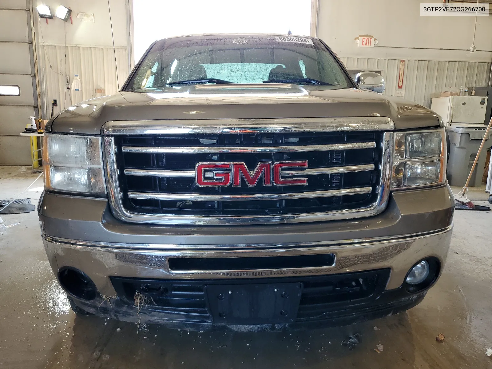 3GTP2VE72CG266700 2012 GMC Sierra K1500 Sle