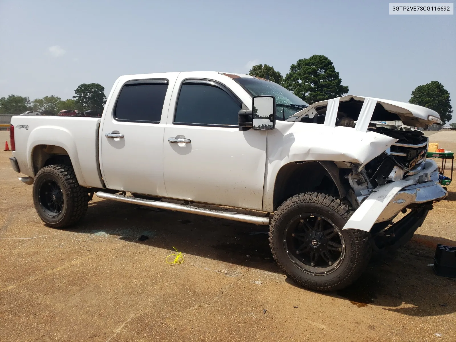 2012 GMC Sierra K1500 Sle VIN: 3GTP2VE73CG116692 Lot: 65576104