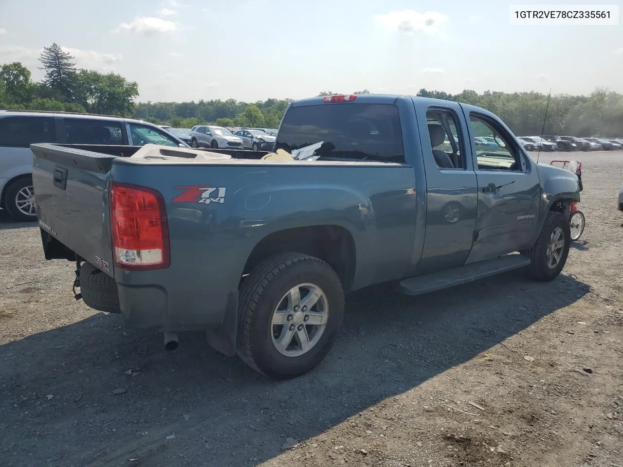 1GTR2VE78CZ335561 2012 GMC Sierra K1500 Sle