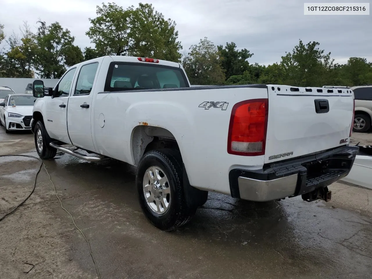 2012 GMC Sierra K2500 Heavy Duty VIN: 1GT12ZCG8CF215316 Lot: 66968424