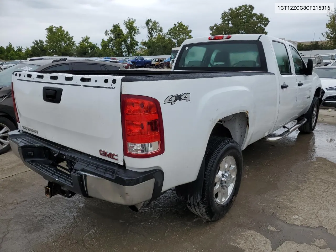 2012 GMC Sierra K2500 Heavy Duty VIN: 1GT12ZCG8CF215316 Lot: 66968424