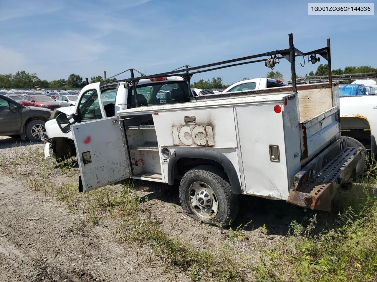 2012 GMC Sierra C2500 Heavy Duty VIN: 1GD01ZCG6CF144336 Lot: 67332544