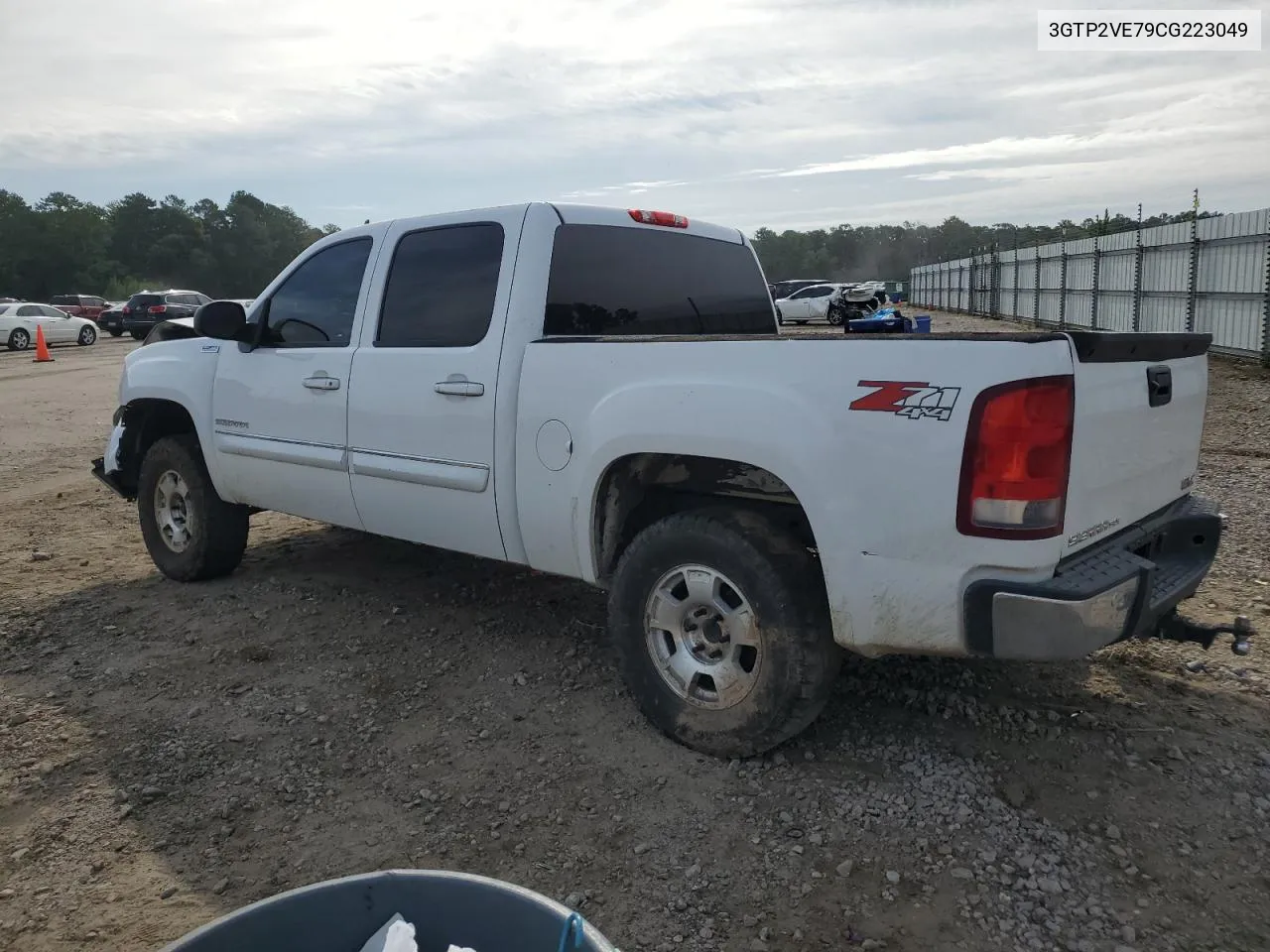 2012 GMC Sierra K1500 Sle VIN: 3GTP2VE79CG223049 Lot: 67744234