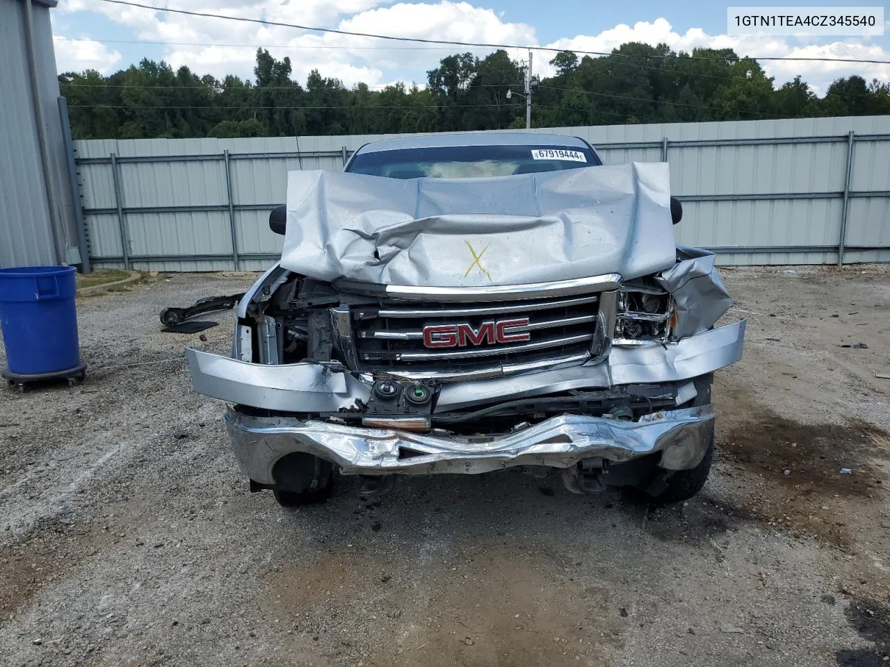 1GTN1TEA4CZ345540 2012 GMC Sierra C1500