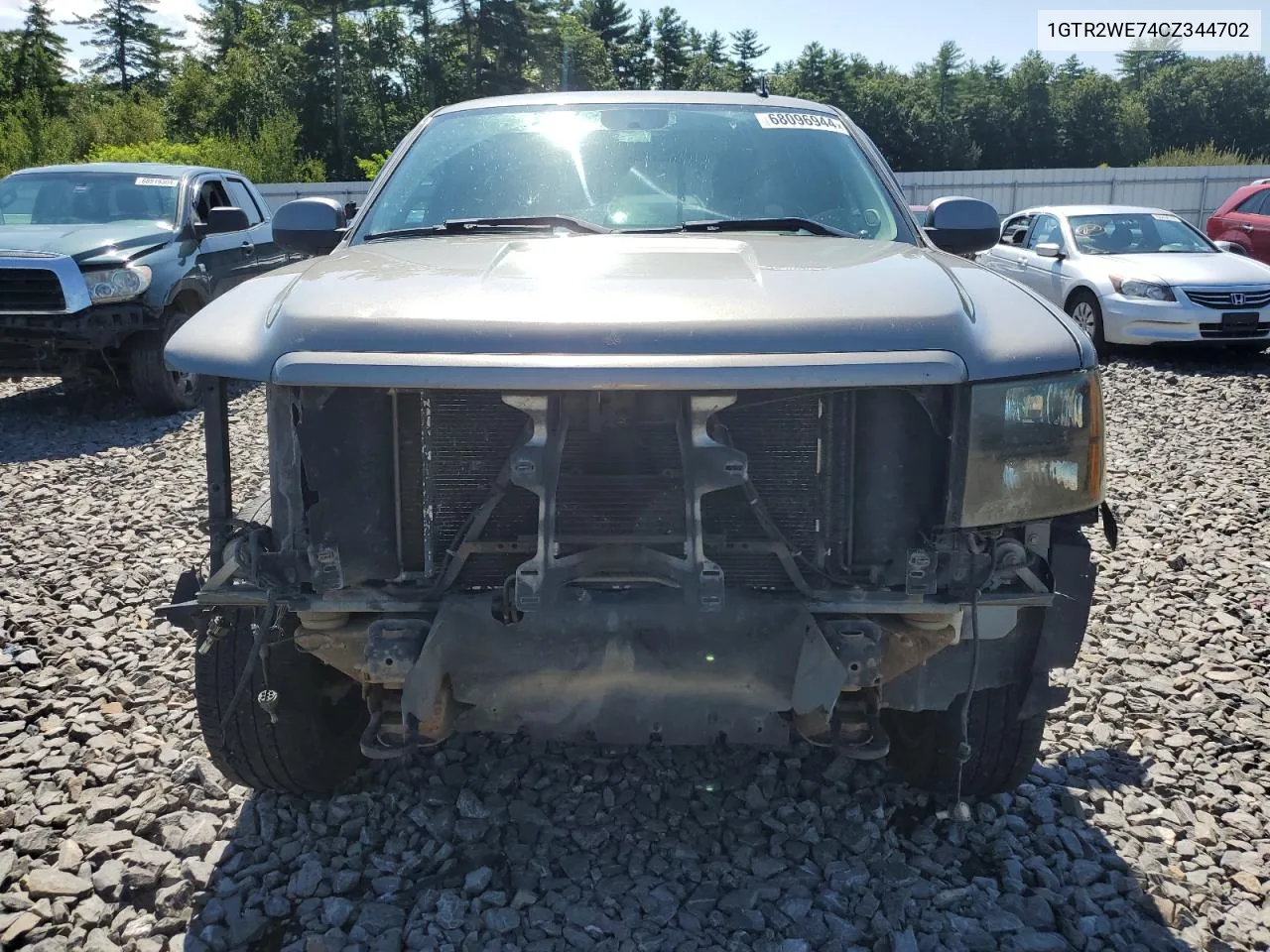 2012 GMC Sierra K1500 Slt VIN: 1GTR2WE74CZ344702 Lot: 68096944