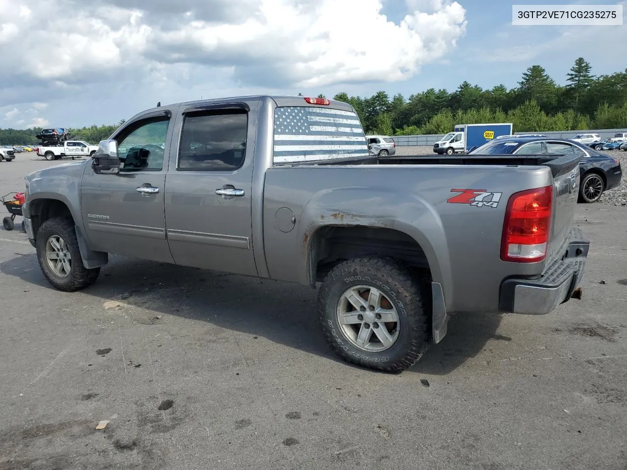 3GTP2VE71CG235275 2012 GMC Sierra K1500 Sle