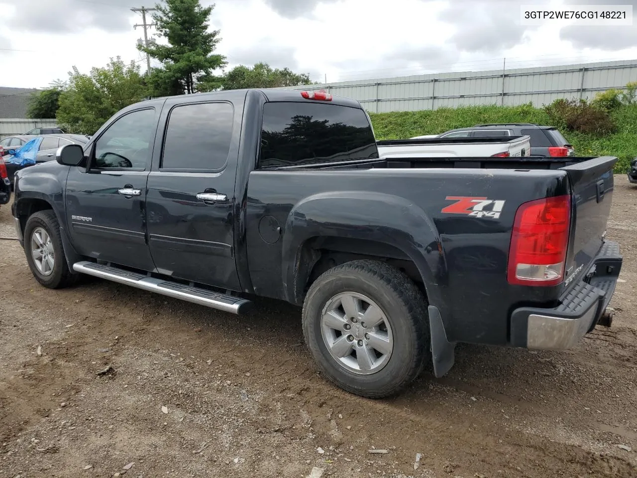 3GTP2WE76CG148221 2012 GMC Sierra K1500 Slt