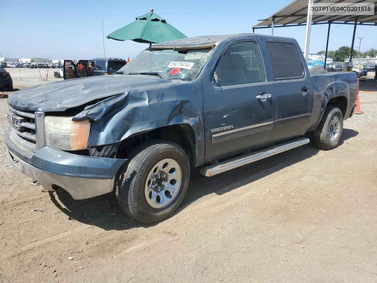 2012 GMC Sierra C1500 Sle VIN: 3GTP1VE04CG201515 Lot: 69228414