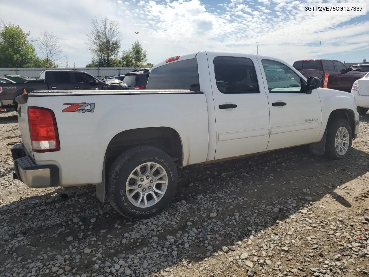 2012 GMC Sierra K1500 Sle VIN: 3GTP2VE75CG127337 Lot: 69383064