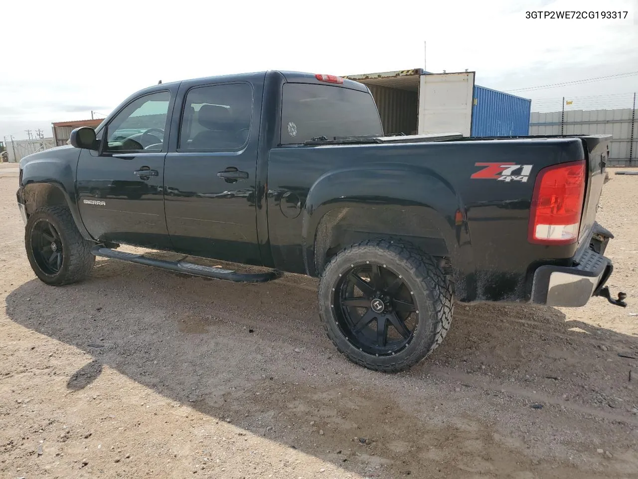 3GTP2WE72CG193317 2012 GMC Sierra K1500 Slt