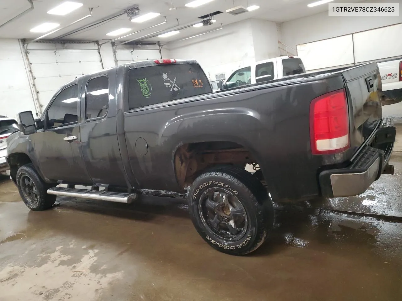 2012 GMC Sierra K1500 Sle VIN: 1GTR2VE78CZ346625 Lot: 70282434