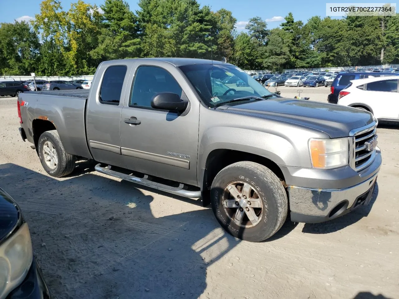 2012 GMC Sierra K1500 Sle VIN: 1GTR2VE70CZ277364 Lot: 70336484