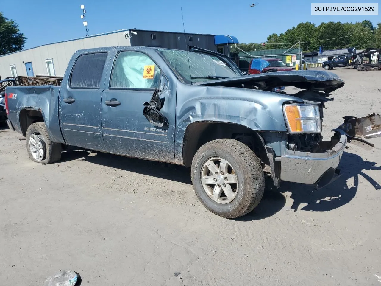 3GTP2VE70CG291529 2012 GMC Sierra K1500 Sle